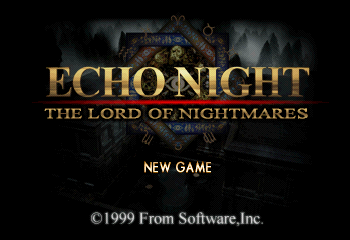 Echo Night 2 (English Translation) Title Screen